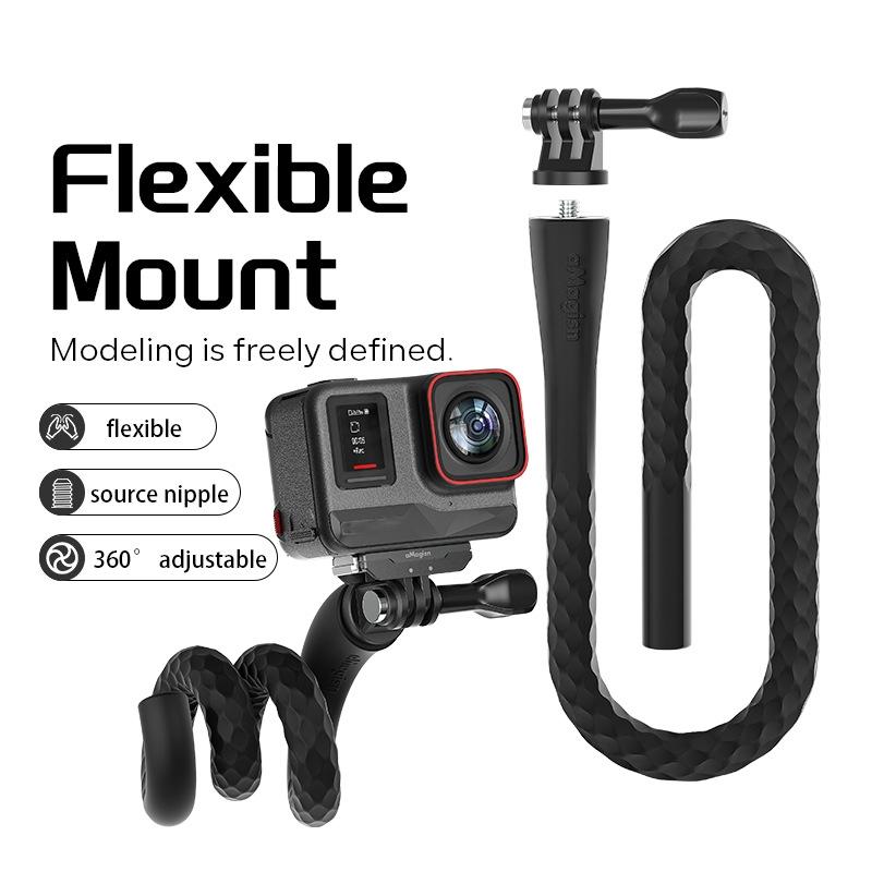 NNEIDS Flexible Octopus Stand For Sports Camera Vlogging - Cycling Accessory